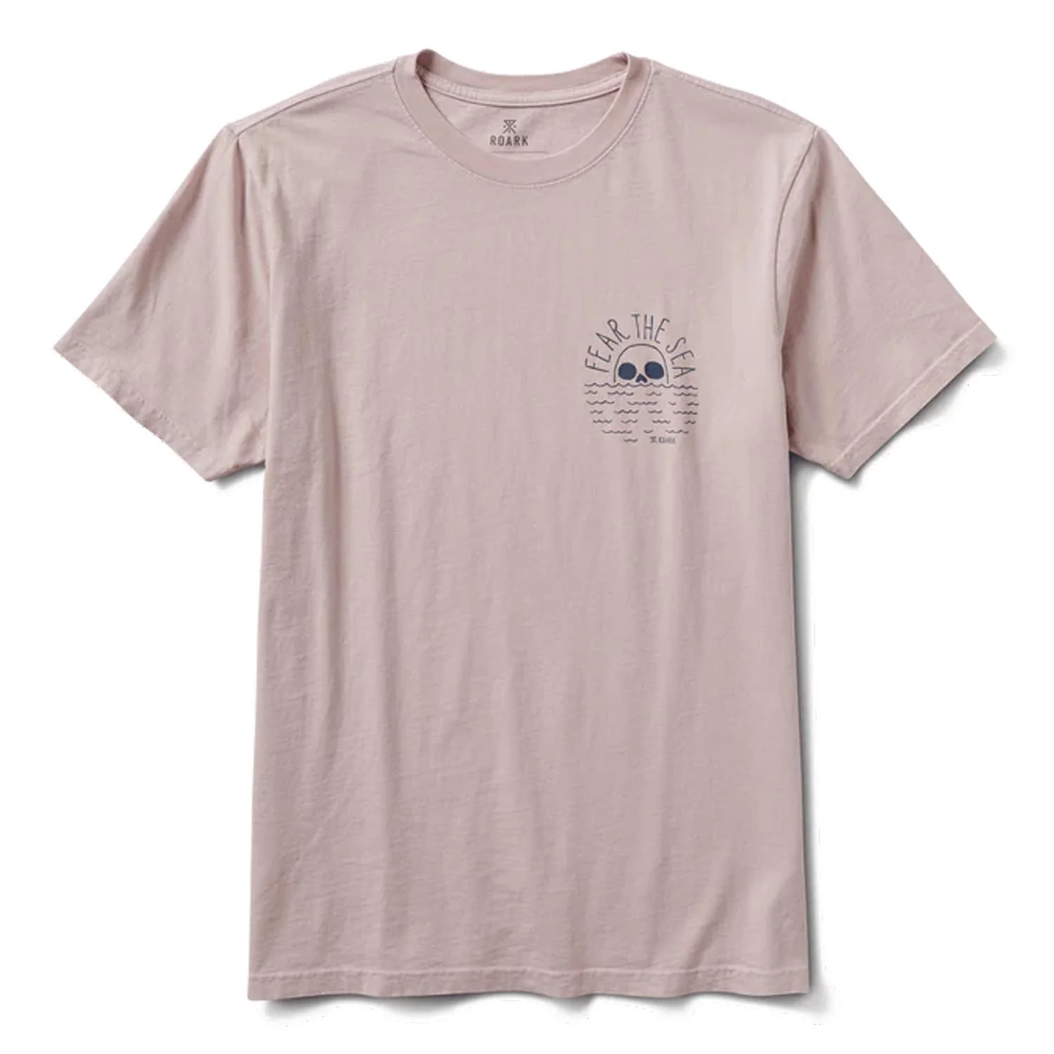 Roark Mens' Fear The Sea T-Shirt Dusty Violet - Image 3