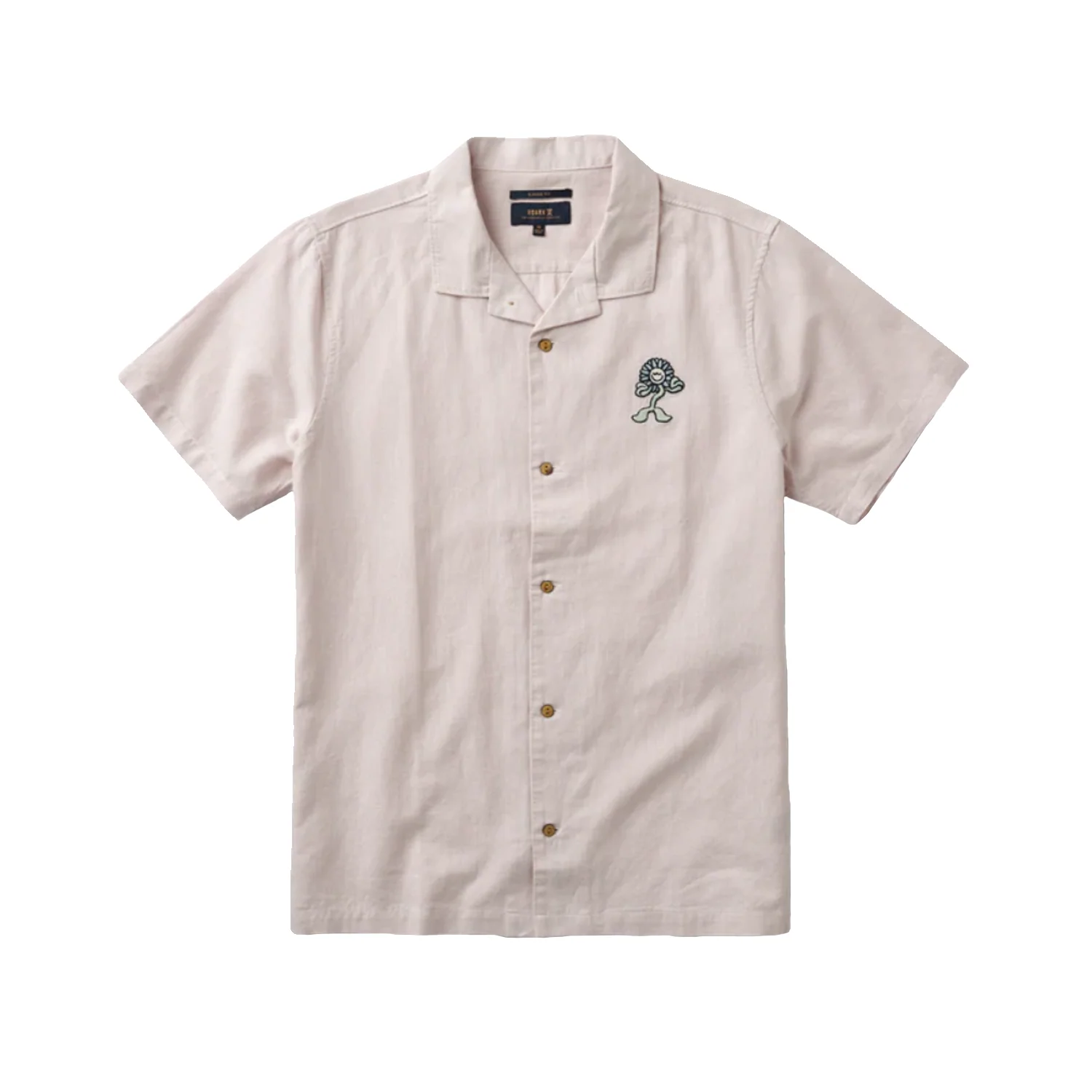 Roark Men's Gonzo S/S Woven Shirt Dusty Lilac - Image 4