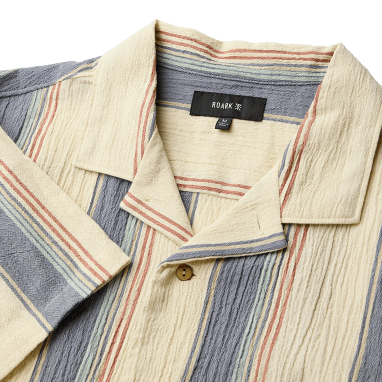 Roark Men's Gonzo S/S Woven Shirt Ivory - Image 3