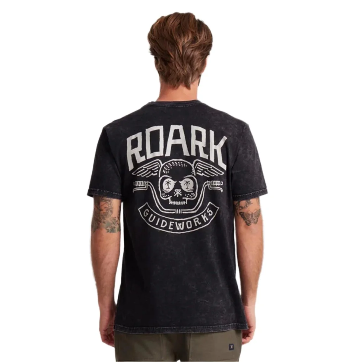 Roark Men's Guideworks T-Shirt Black - Image 2