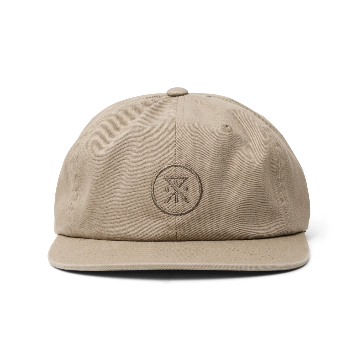 Roark Men's Made to Fade 6 Panel Hat Washed Fossil - Image 2