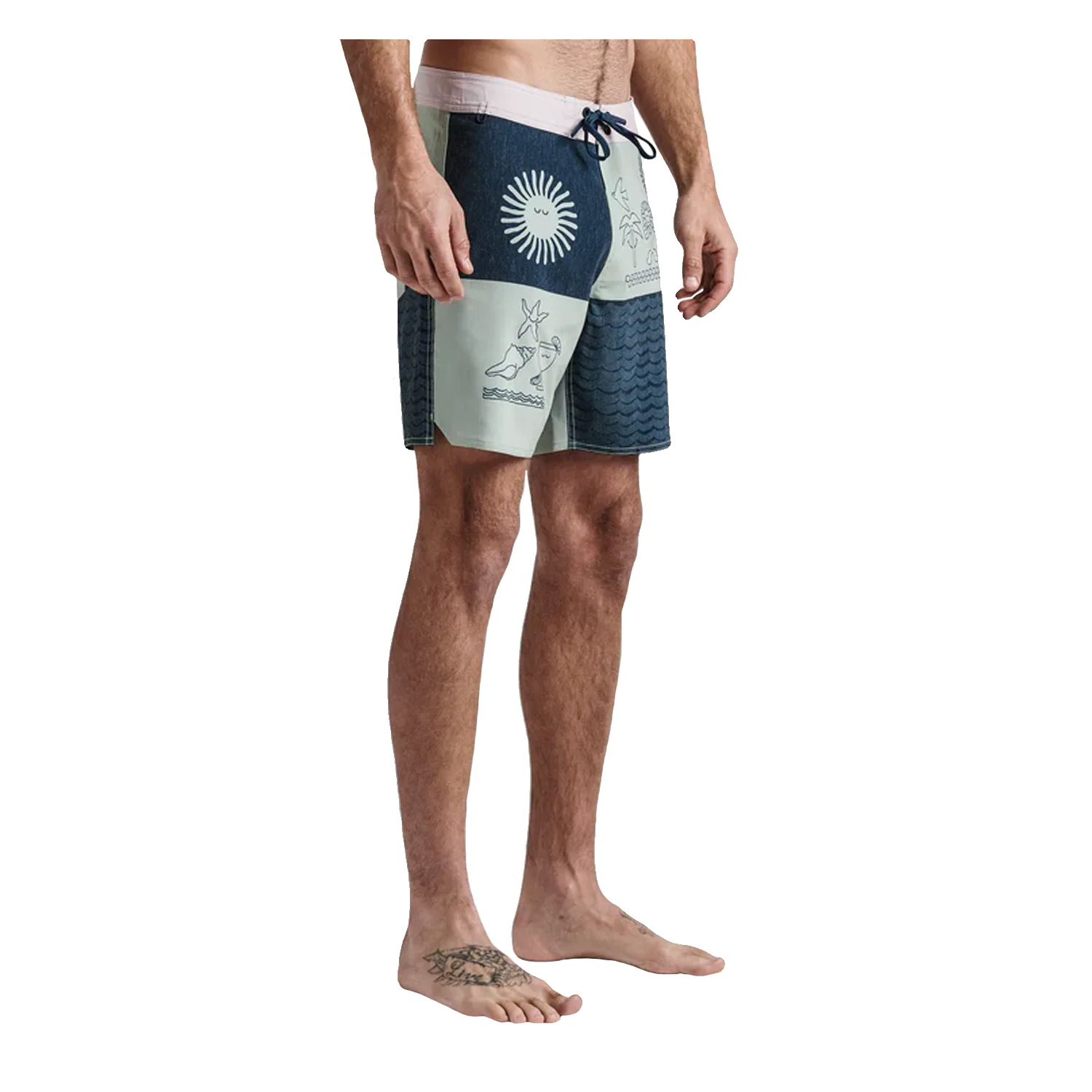 Roark Men's Passage 17" Boardshort Costa Chapporal - Image 2