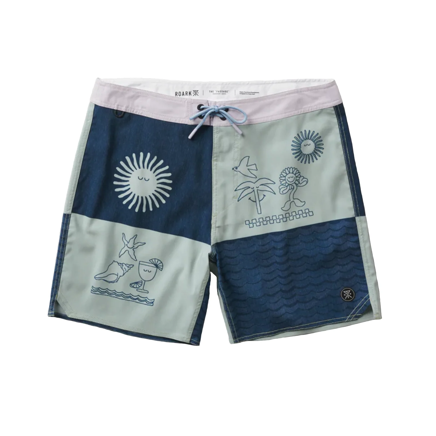 Roark Men's Passage 17" Boardshort Costa Chapporal - Image 4