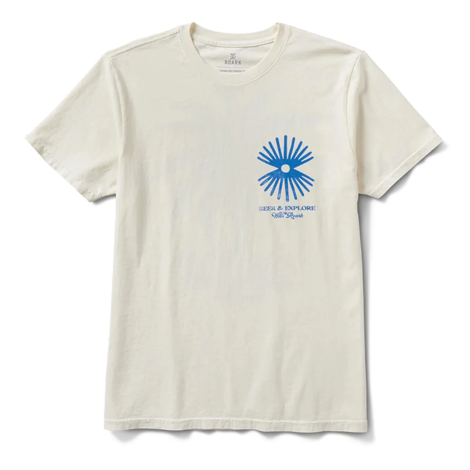 Roark Men's Seek And Explore T-Shirt Washed Off White - Image 3