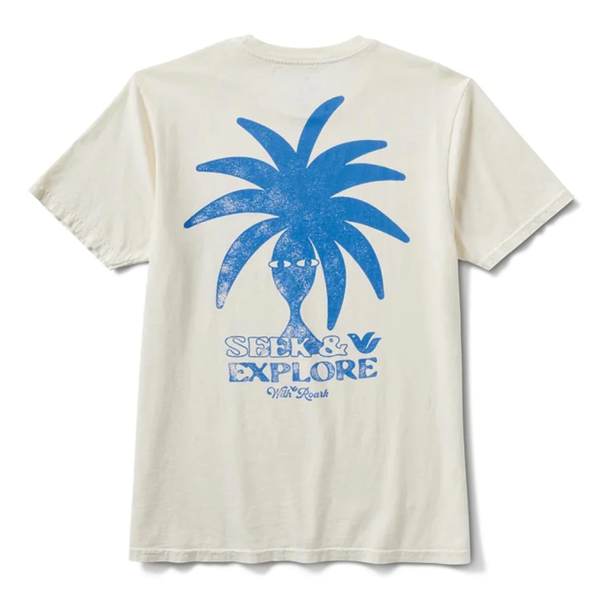 Roark Men's Seek And Explore T-Shirt Washed Off White - Image 4