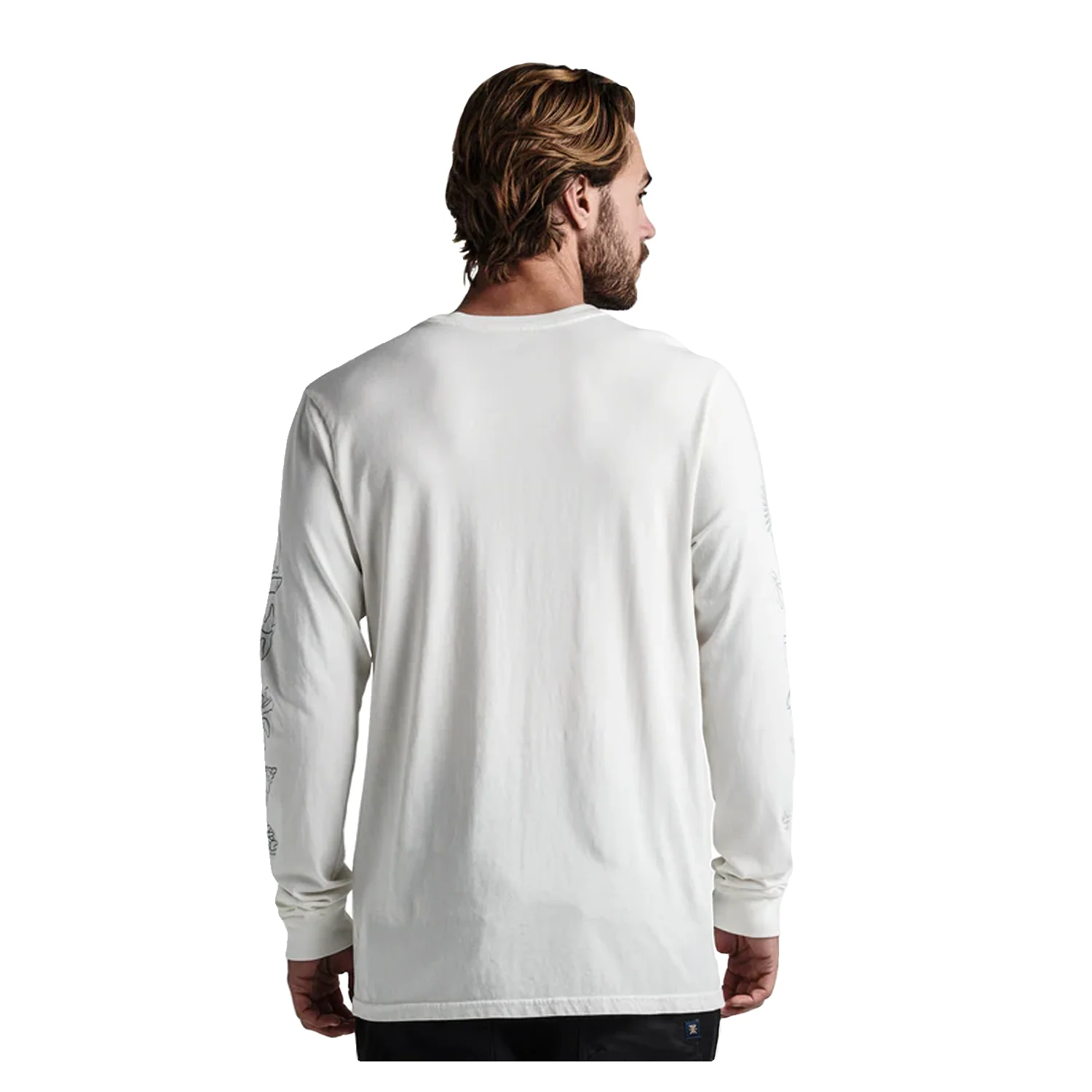 Roark Men's Sole Splendente L/S T Shirt Off White - Image 2