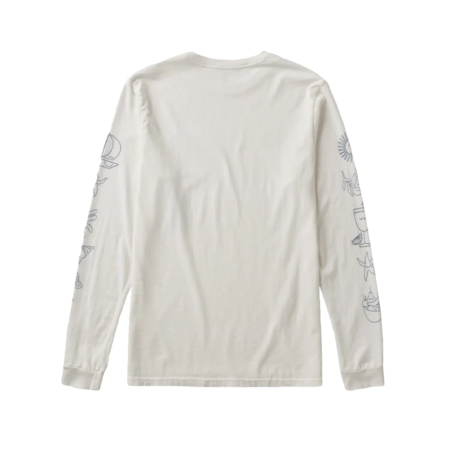 Roark Men's Sole Splendente L/S T Shirt Off White - Image 4