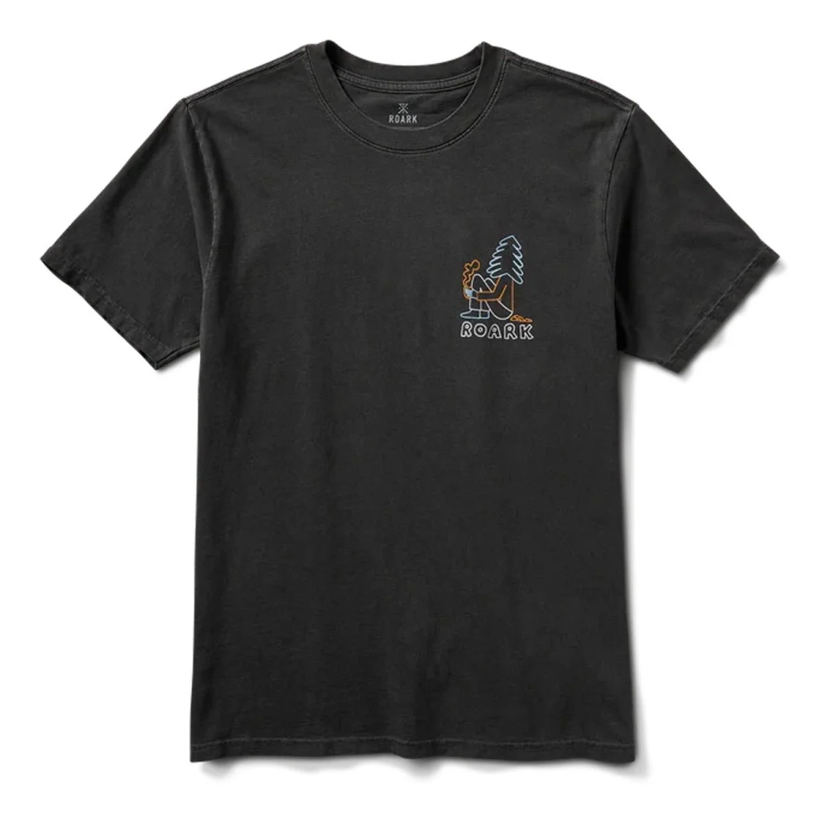 Roark Men's Unhustle T-Shirt Charcoal - Image 3