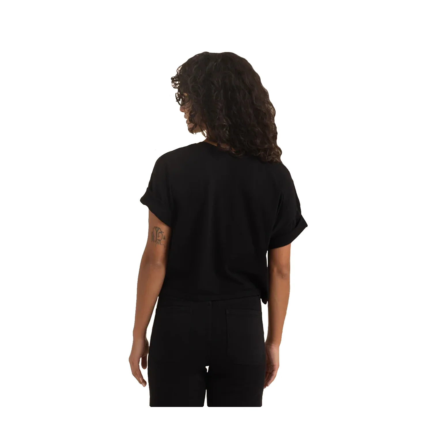Roark Women's Ciao Cropped Boxy T Shirt Black - Image 3