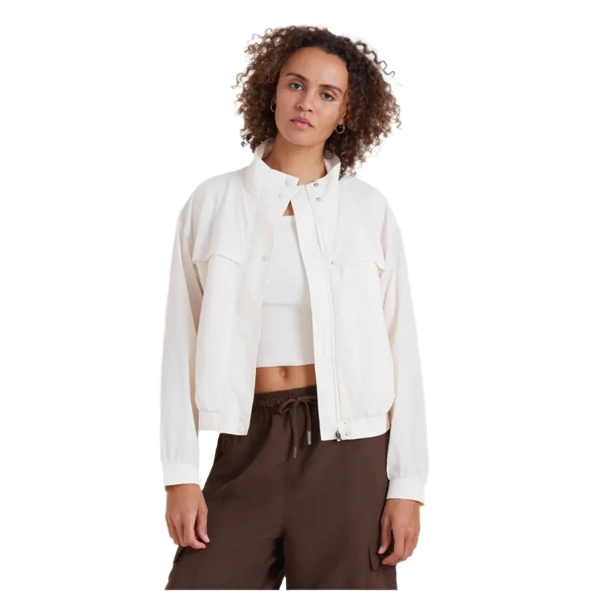 Roark Women's Harbor Jacket Eggshell - Image 3