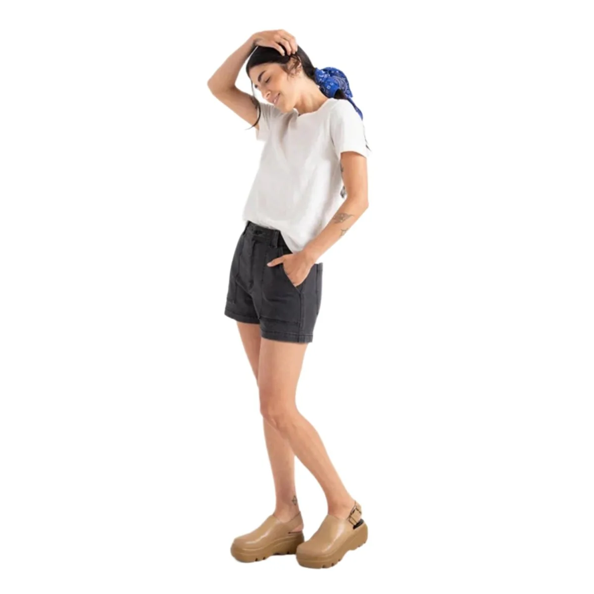 Roark Women's HWY Short Faded Black - Image 3