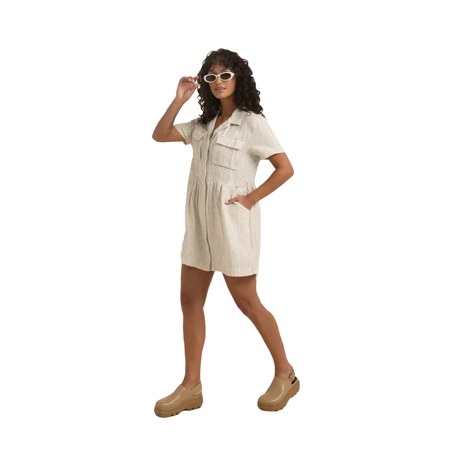 Roark Women's Riviera Dress Coconut - Image 2