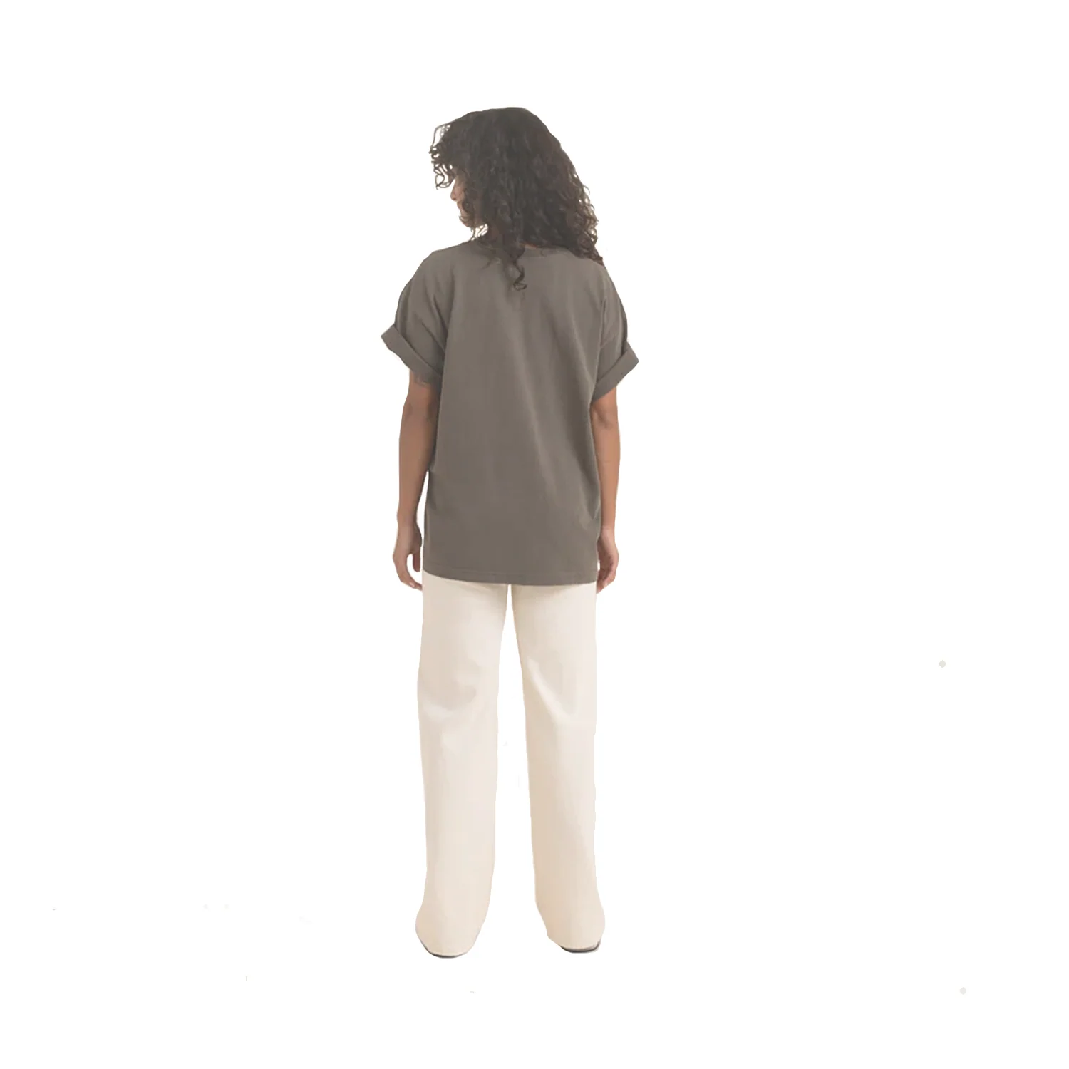 Roark Women's Road To Paradise Oversized T Shirt Mocha - Image 3