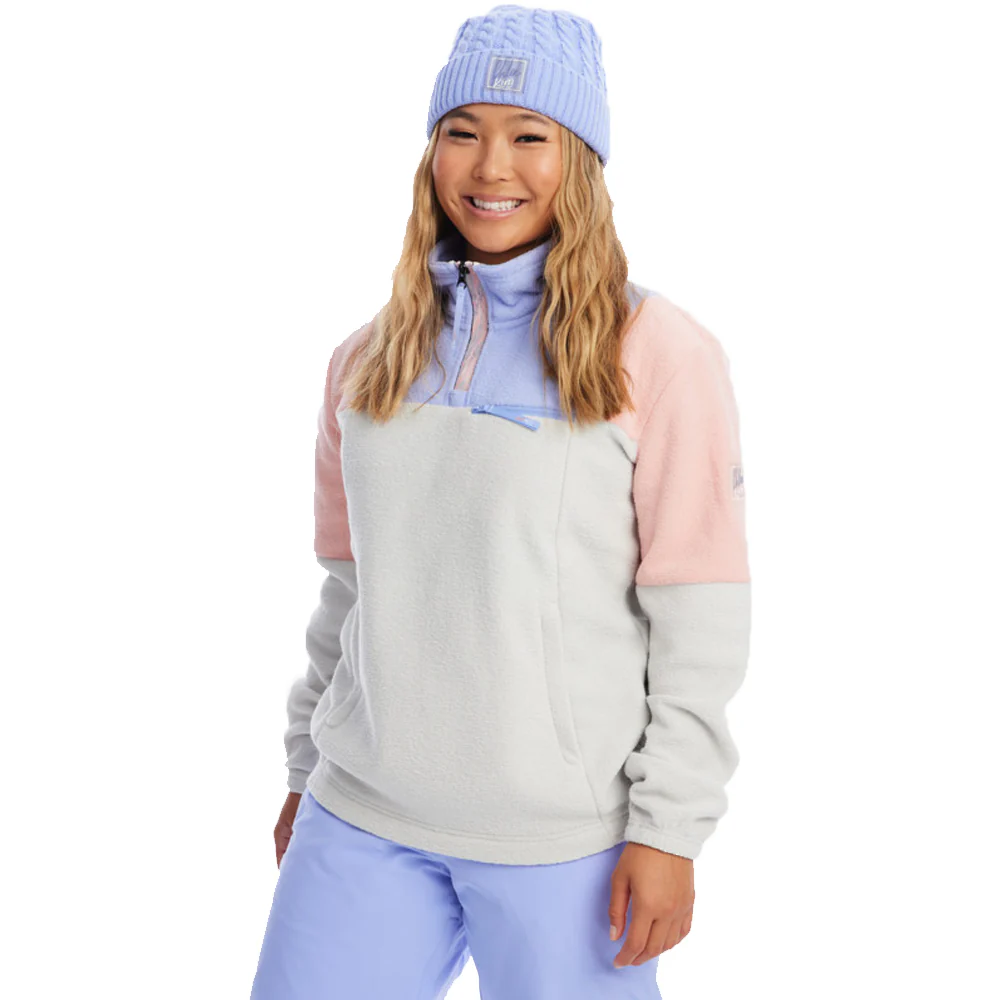Roxy Chloe Kim Layer Fleece Sweater 2023 - Image 2