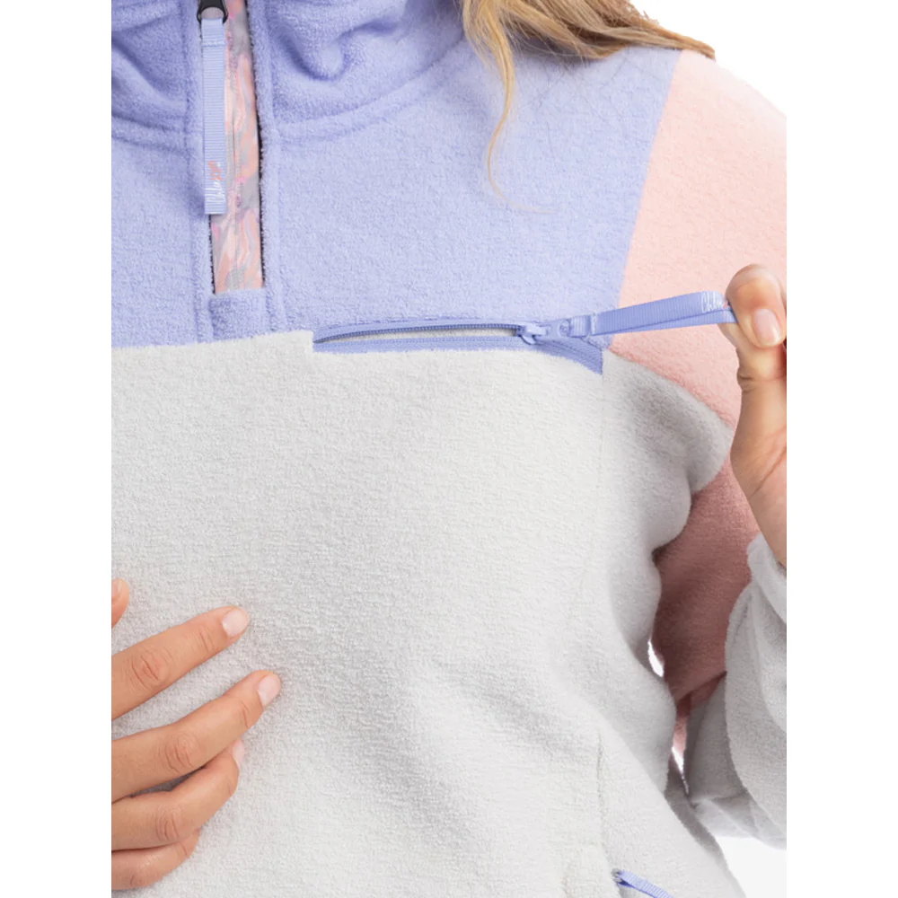 Roxy Chloe Kim Layer Fleece Sweater 2023 - Image 3