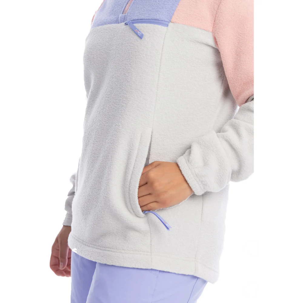 Roxy Chloe Kim Layer Fleece Sweater 2023 - Image 4