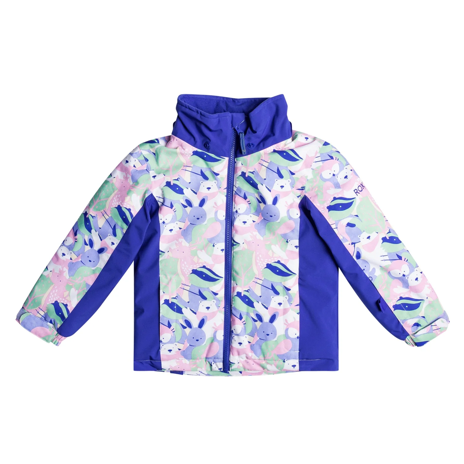 Roxy Kids Snowy Tale Jacket 2024 Bright White Mountains Locals - Image 2