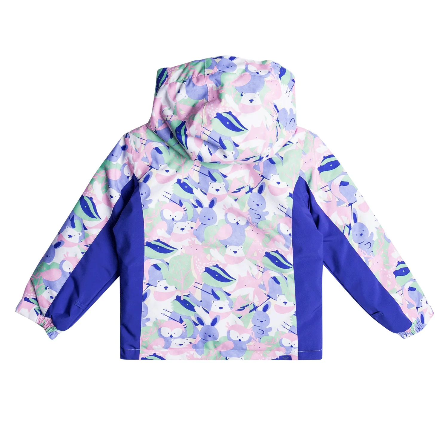 Roxy Kids Snowy Tale Jacket 2024 Bright White Mountains Locals - Image 3