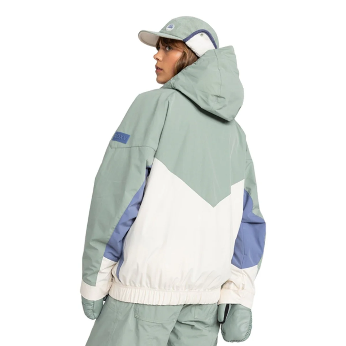 Roxy Women's Chloe Kim Anorak Jacket 2025 Lily Pad - Image 2