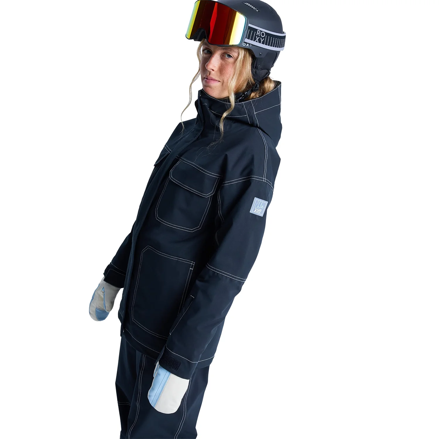 Roxy Women's Chloe Kim Jacket 2026 Anthracite - Image 2