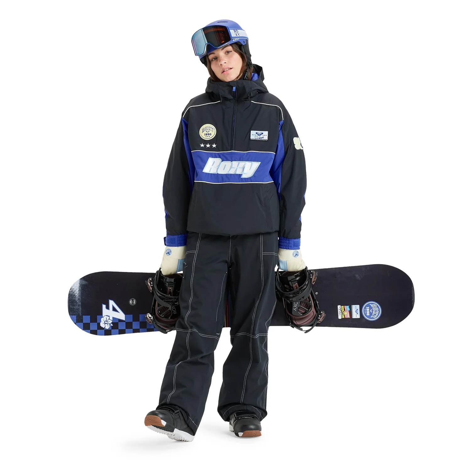 Roxy Women's Chloe Kim Overhead Jacket 2026 Anthracite - Image 2