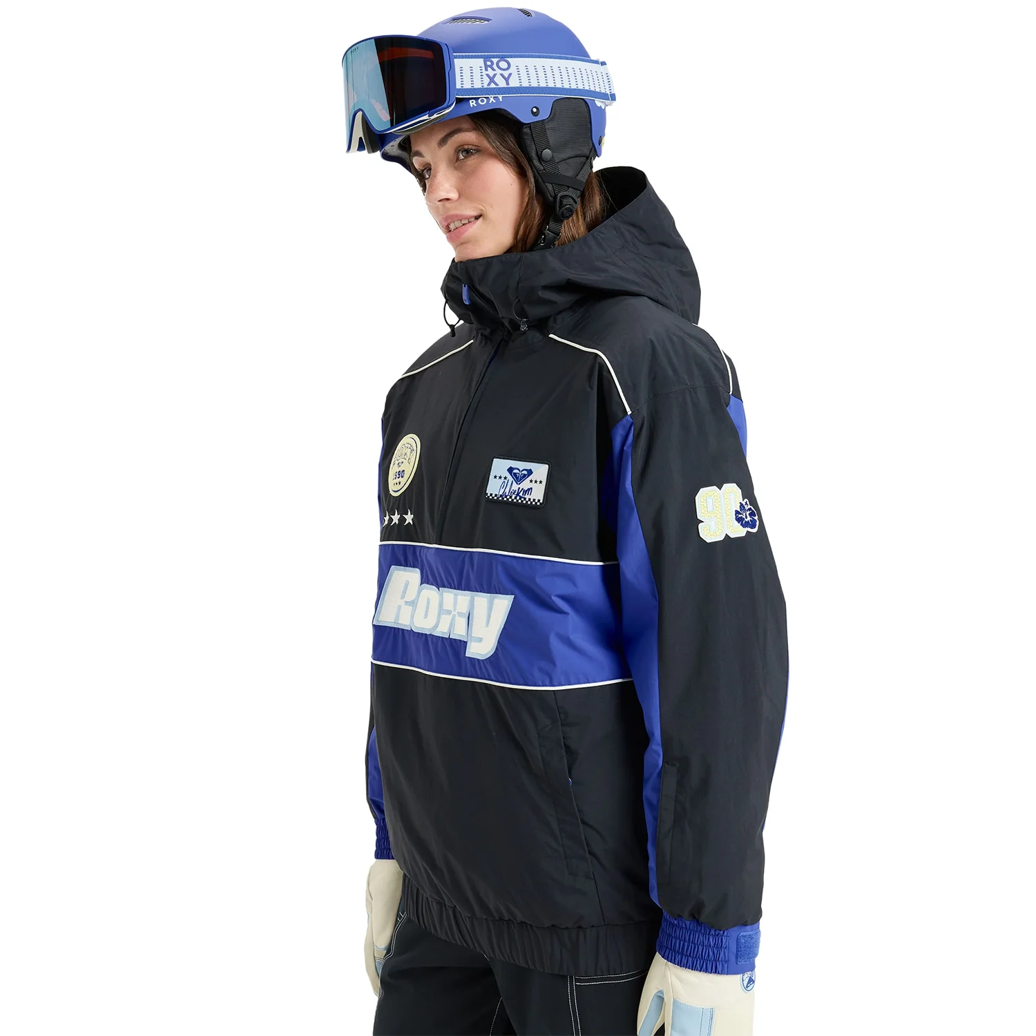 Roxy Women's Chloe Kim Overhead Jacket 2026 Anthracite - Image 3