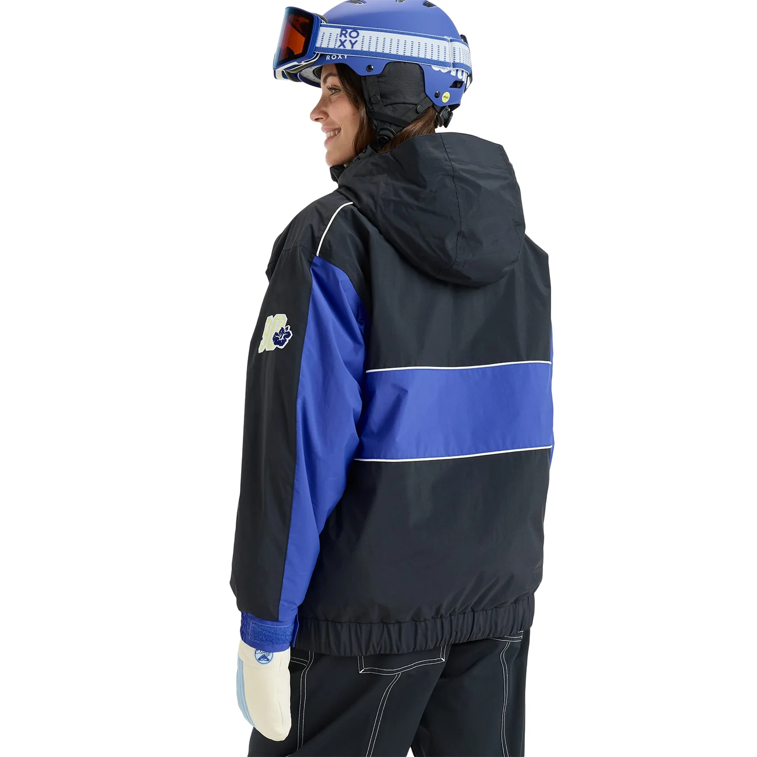 Roxy Women's Chloe Kim Overhead Jacket 2026 Anthracite - Image 4