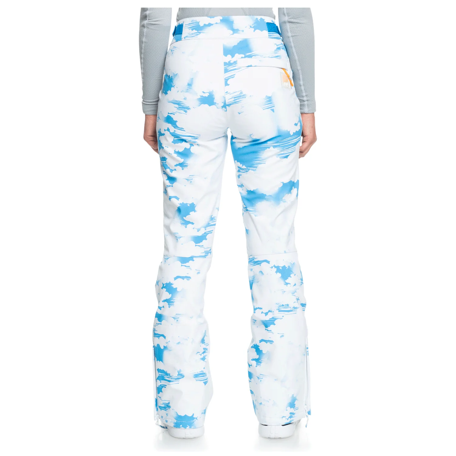 Roxy Women's Chloe Kim Pant 2024 Azure Blue Clouds - Image 2
