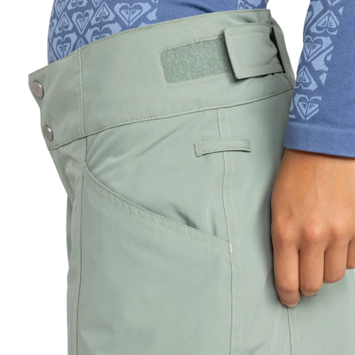 Roxy Women's Chloe Kim Pant 2025 Lily Pad - Image 4
