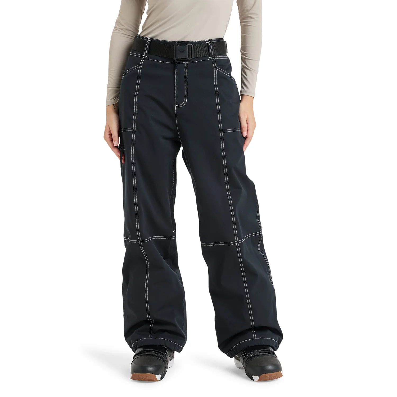 Roxy Women's Chloe Kim Pant 2026 Anthracite - Image 2