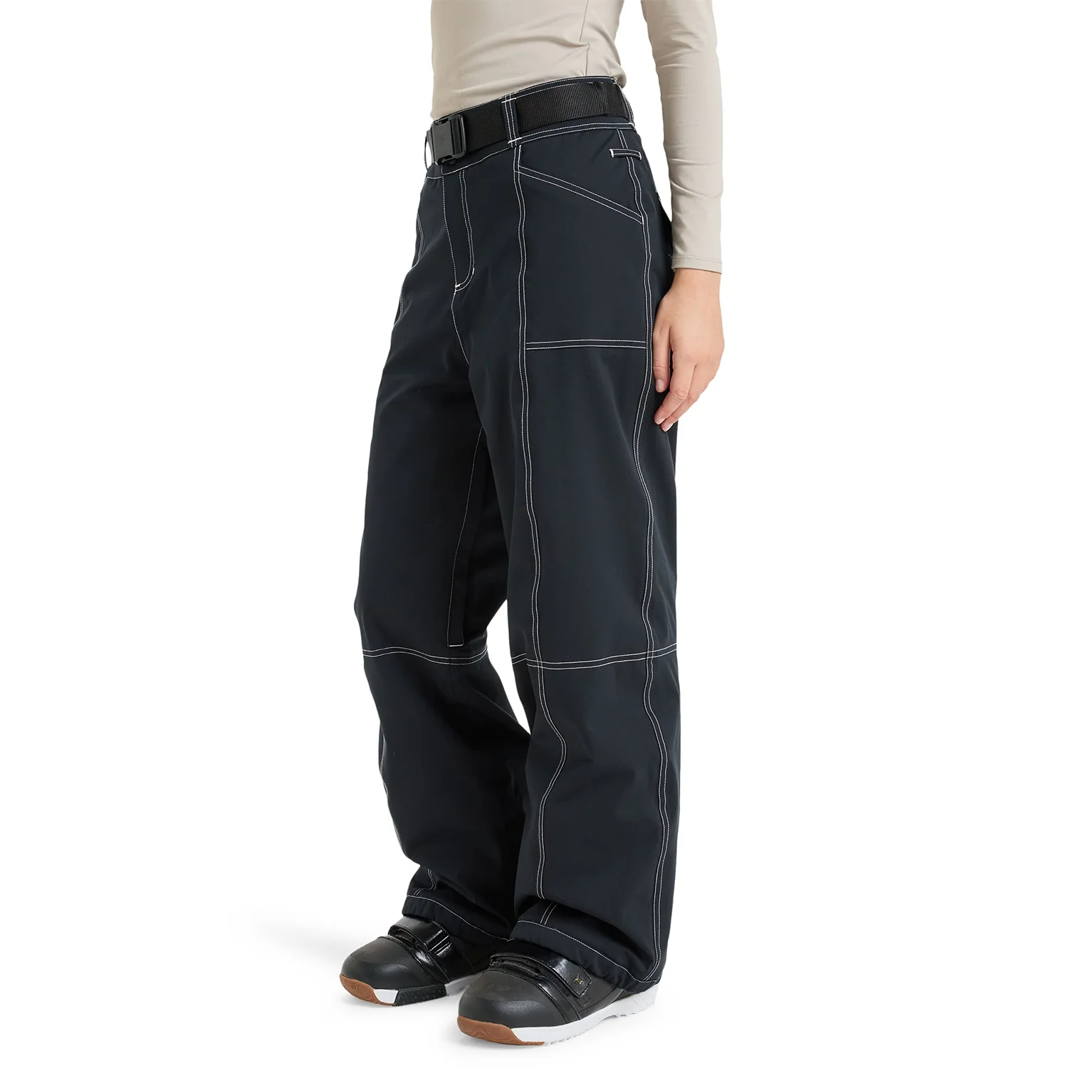 Roxy Women's Chloe Kim Pant 2026 Anthracite - Image 3
