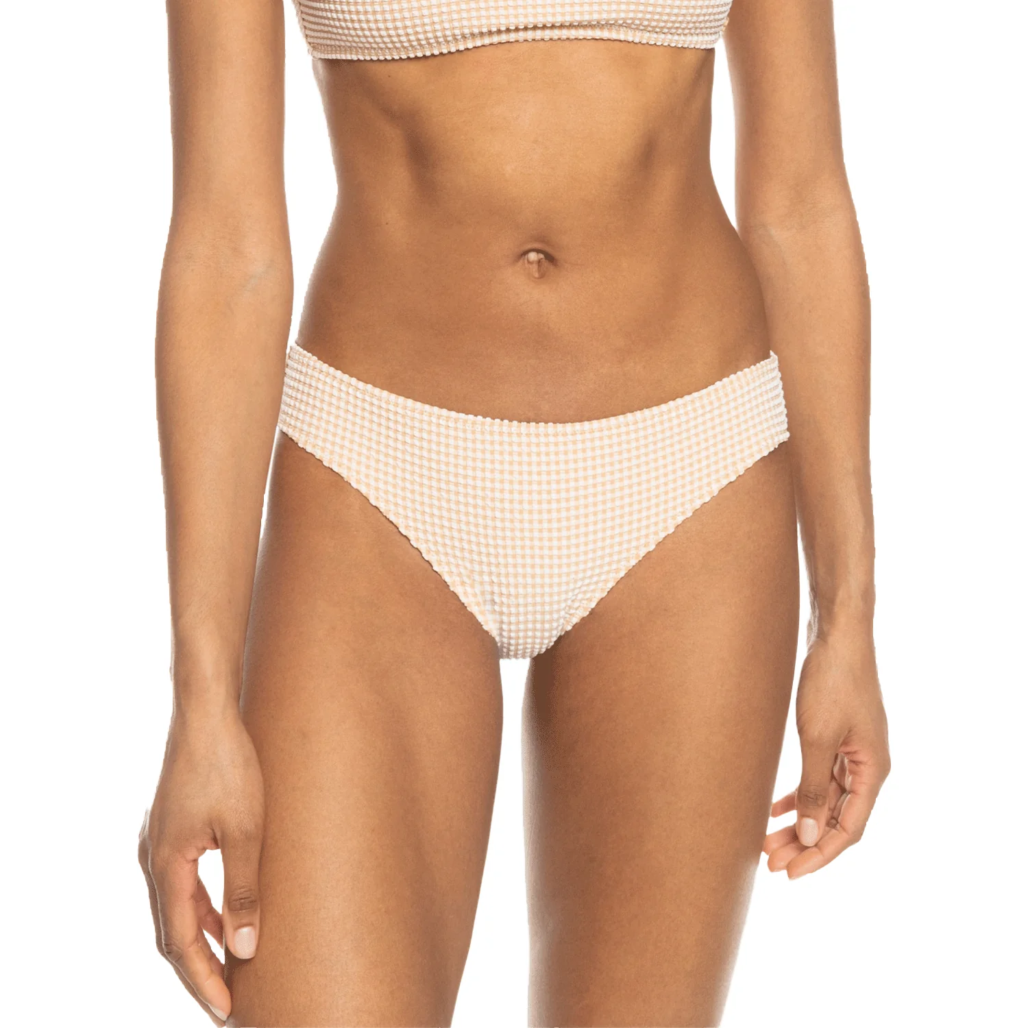 Roxy Women's Gingham Hipster Bottom Porcini