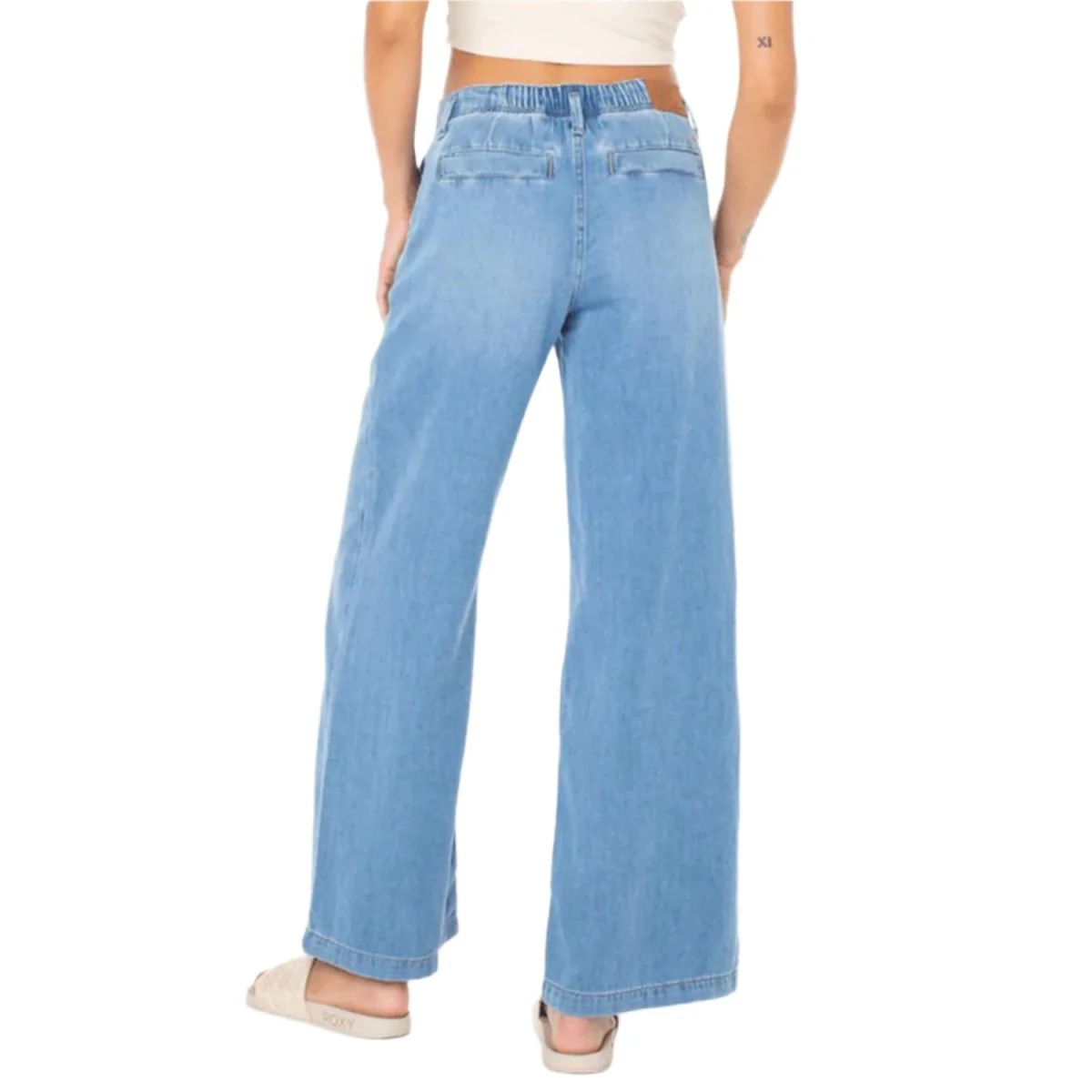 Roxy Women's Kalani Denim Pant Indigo Musk Denim Wash - Image 2