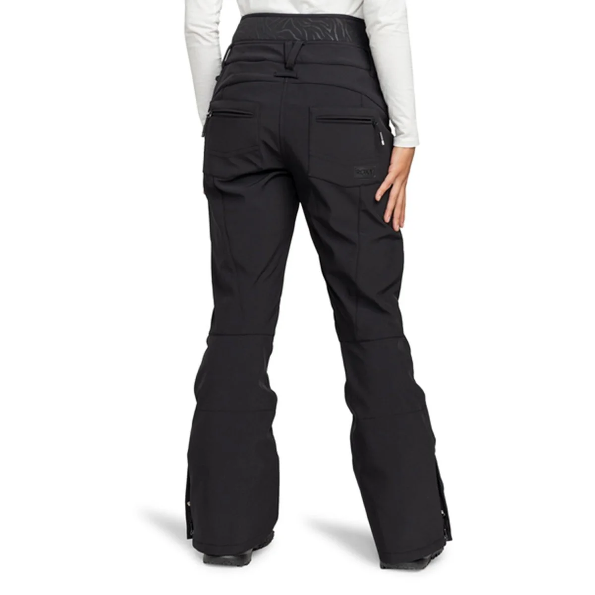 Roxy Women's Rising High Pant 2025 Anthracite - Image 2