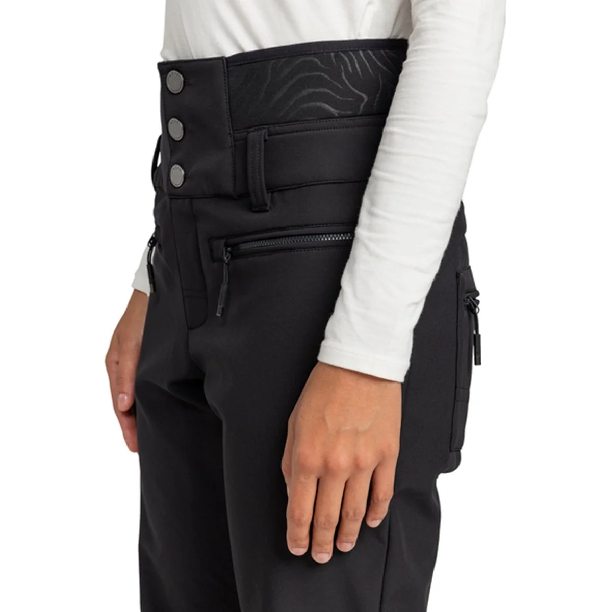 Roxy Women's Rising High Pant 2025 Anthracite - Image 4
