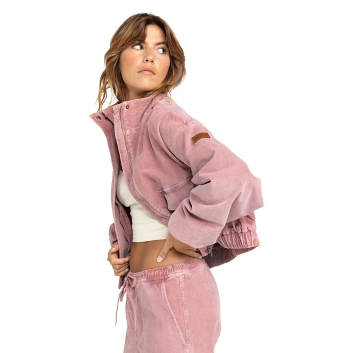 Roxy Women's Slow Song Jacket 2025 Mauve Orchid - Image 3
