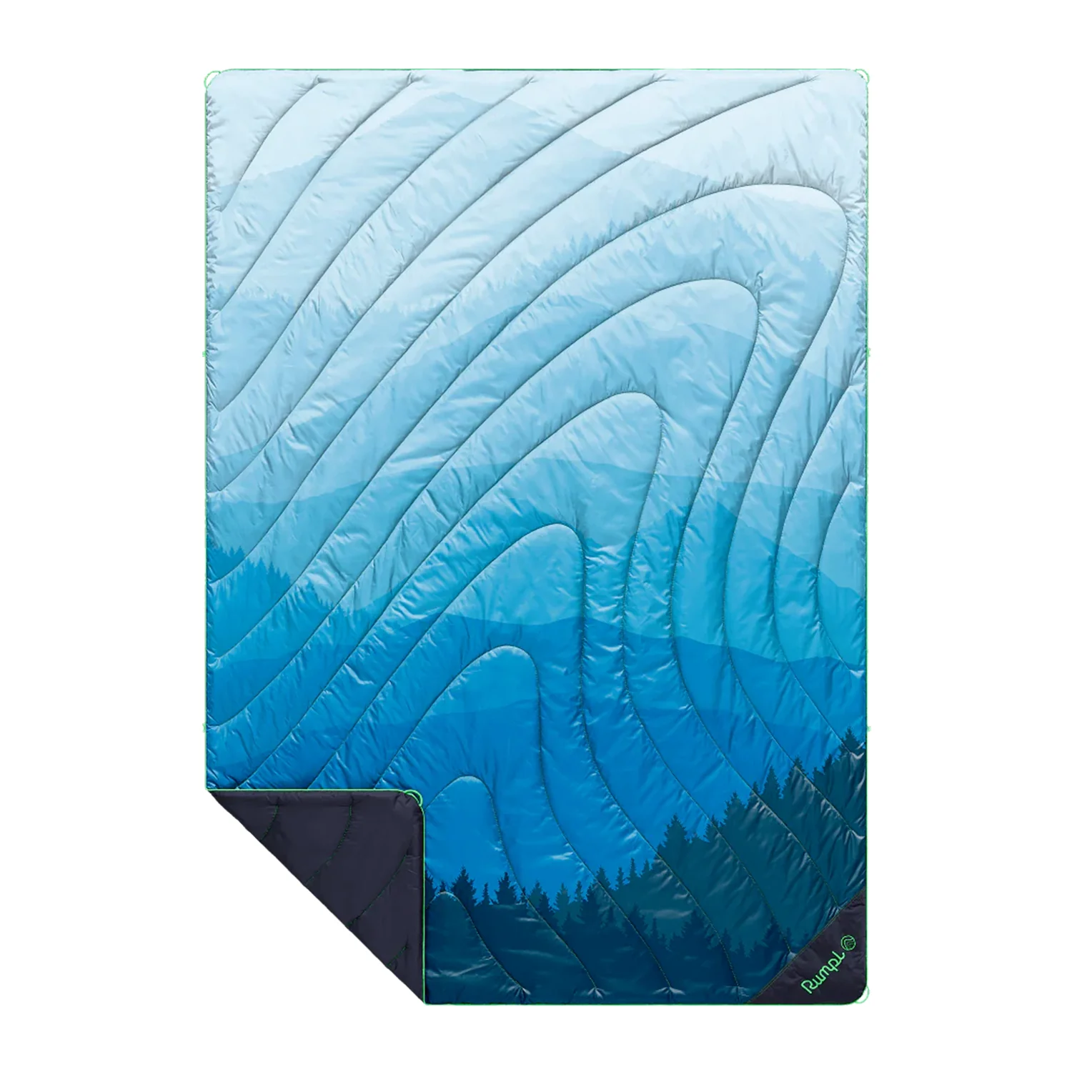 Rumpl OG Puffy Blanket Blue Ridge Fade - Image 2