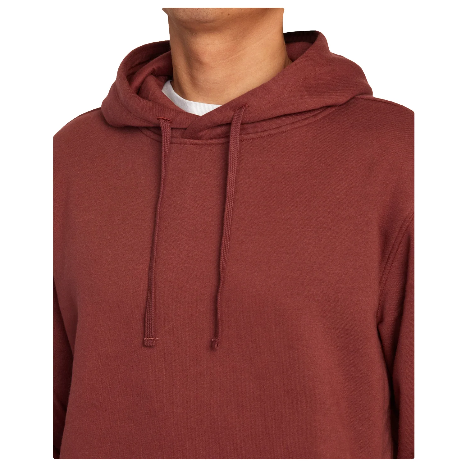 RVCA Men's Americana Hoodie 2 Red Earth - Image 2
