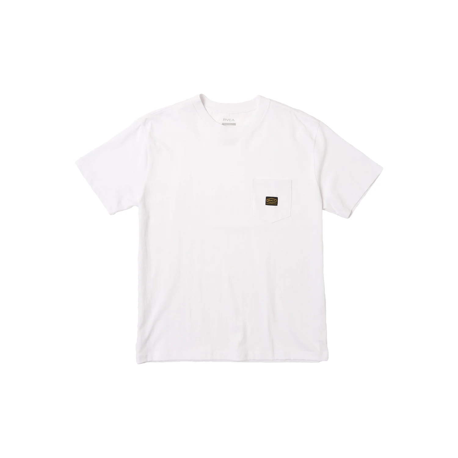 RVCA Men's Americana Label S/S Tee White - Image 3