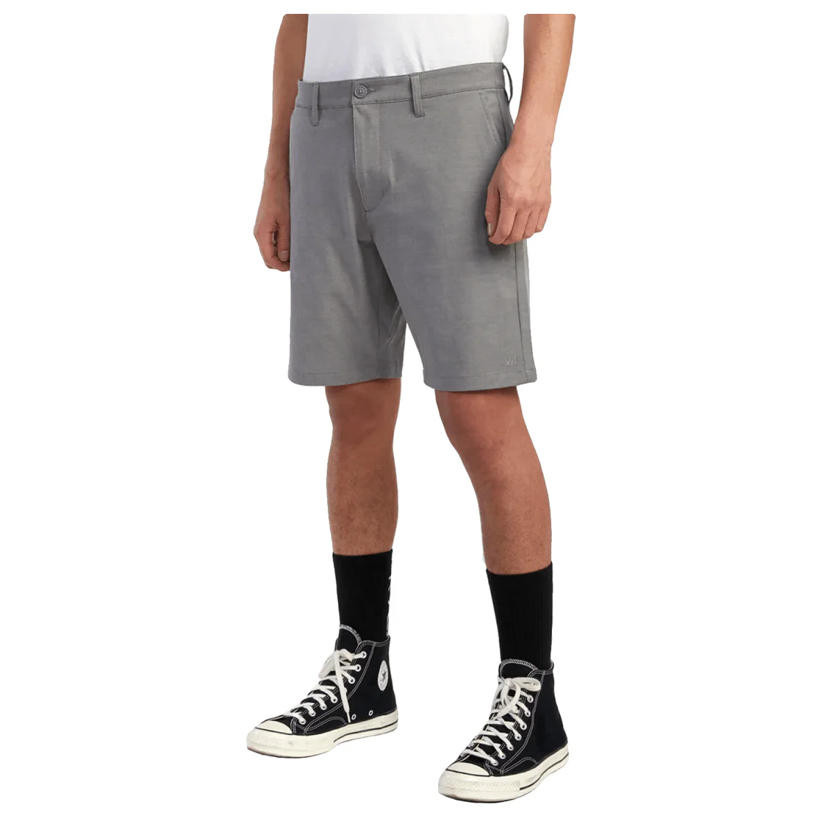 RVCA Men's Back In Hybrid Short Athletic Heather - Image 2