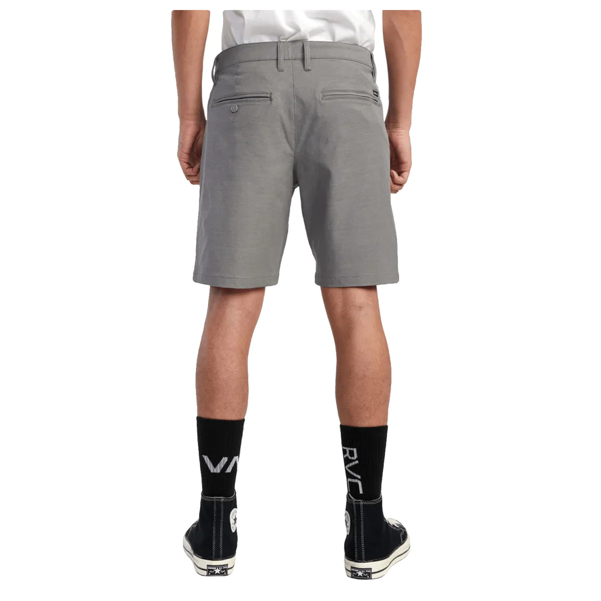 RVCA Men's Back In Hybrid Short Athletic Heather - Image 3