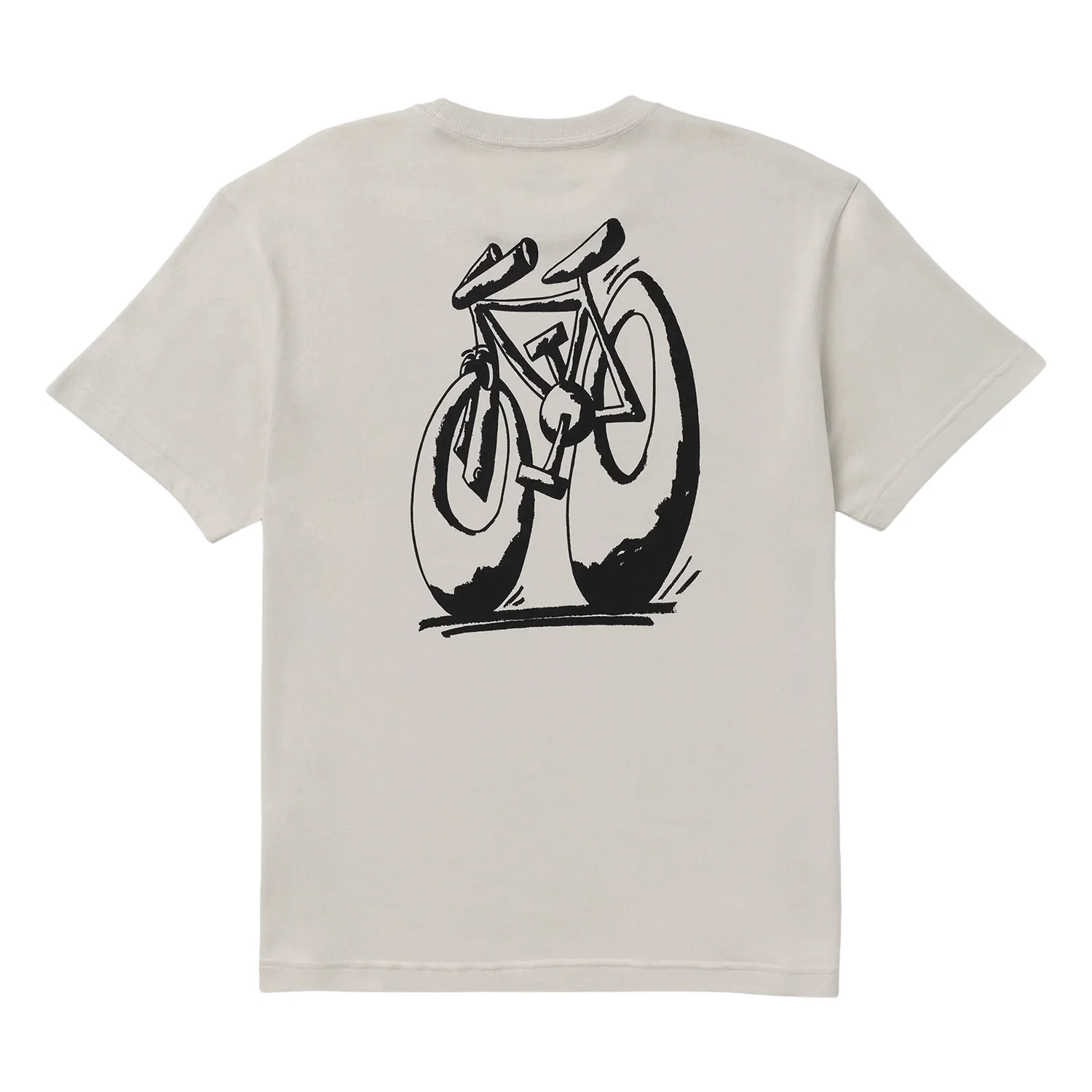 RVCA Men's Cycle Service T Shirt Ceramic - Image 4