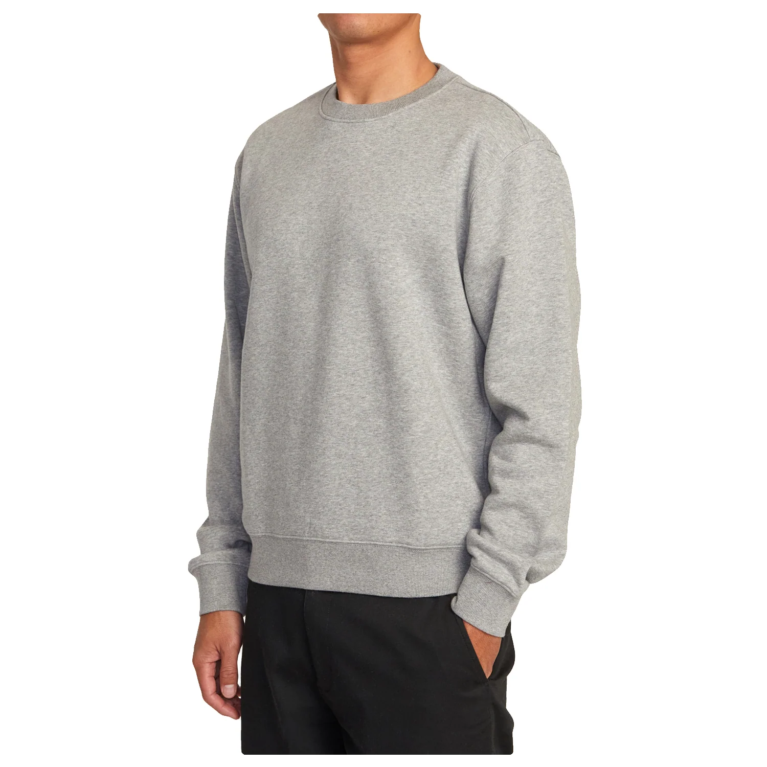 RVCA Men's Dayshift Crew Athletic Heather - Image 3