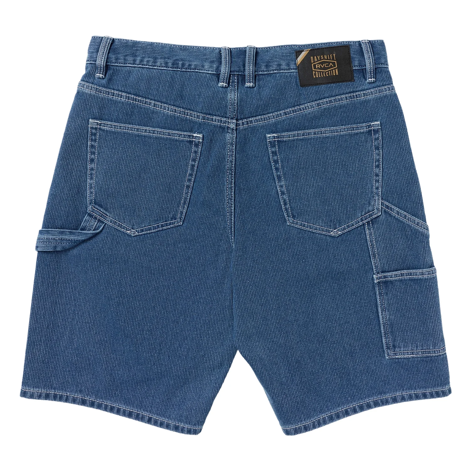 RVCA Men's Dayshift Denim 21" Short Blue Collar - Image 2