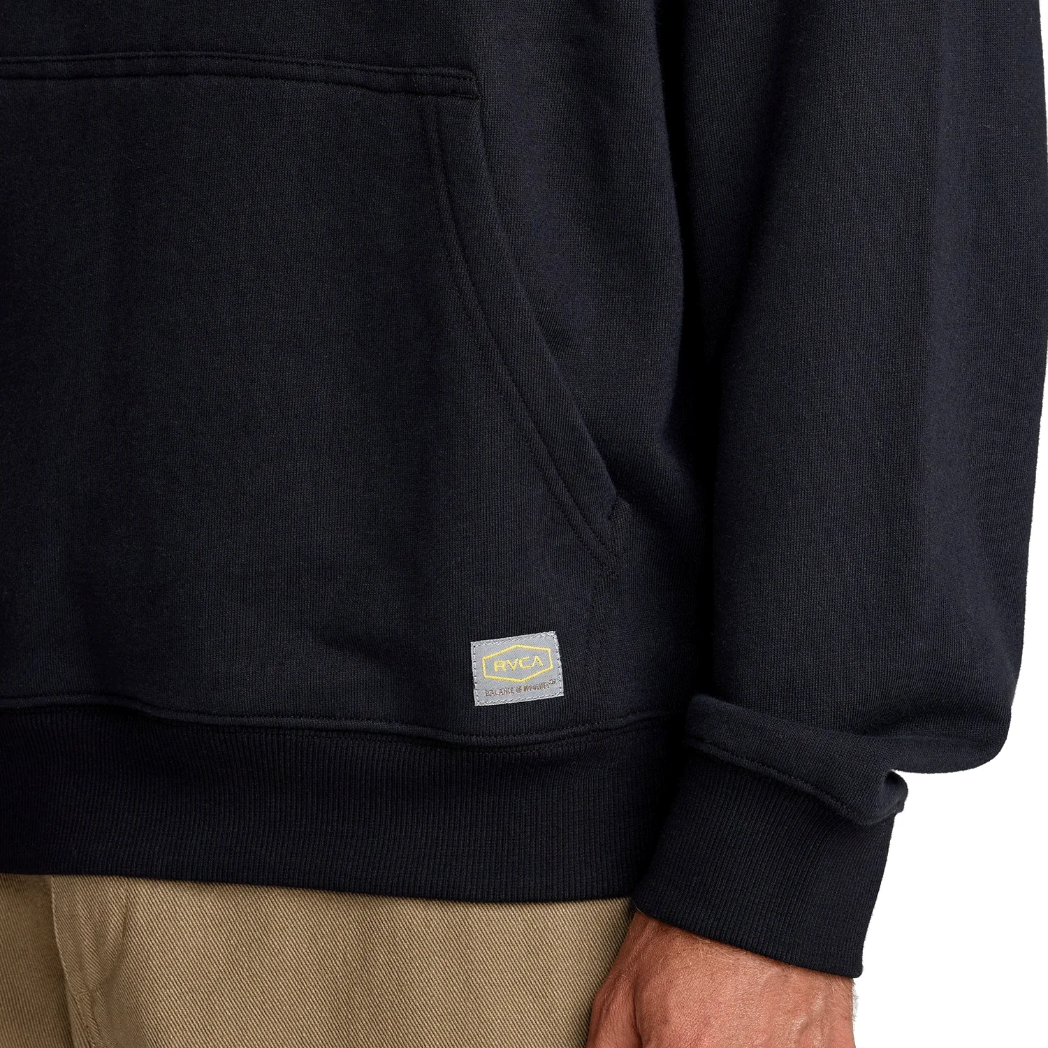 RVCA Men's Dayshift Hoodie RVCA Black - Image 4