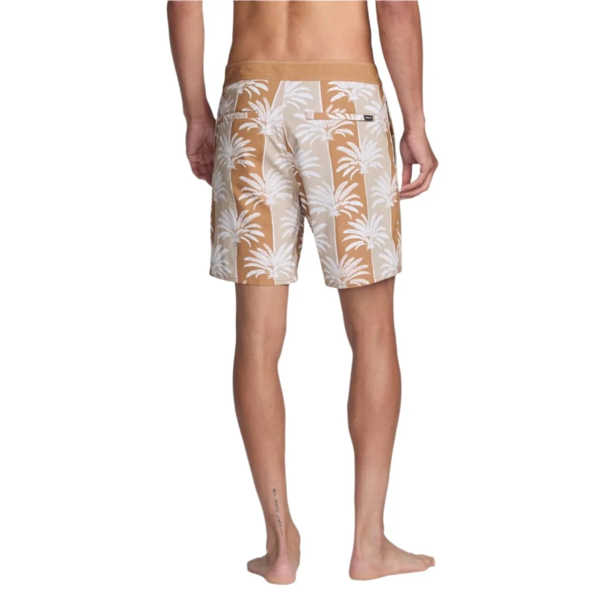 RVCA Men's Down Right Trunk 17" Short Burnt Sienna - Image 2