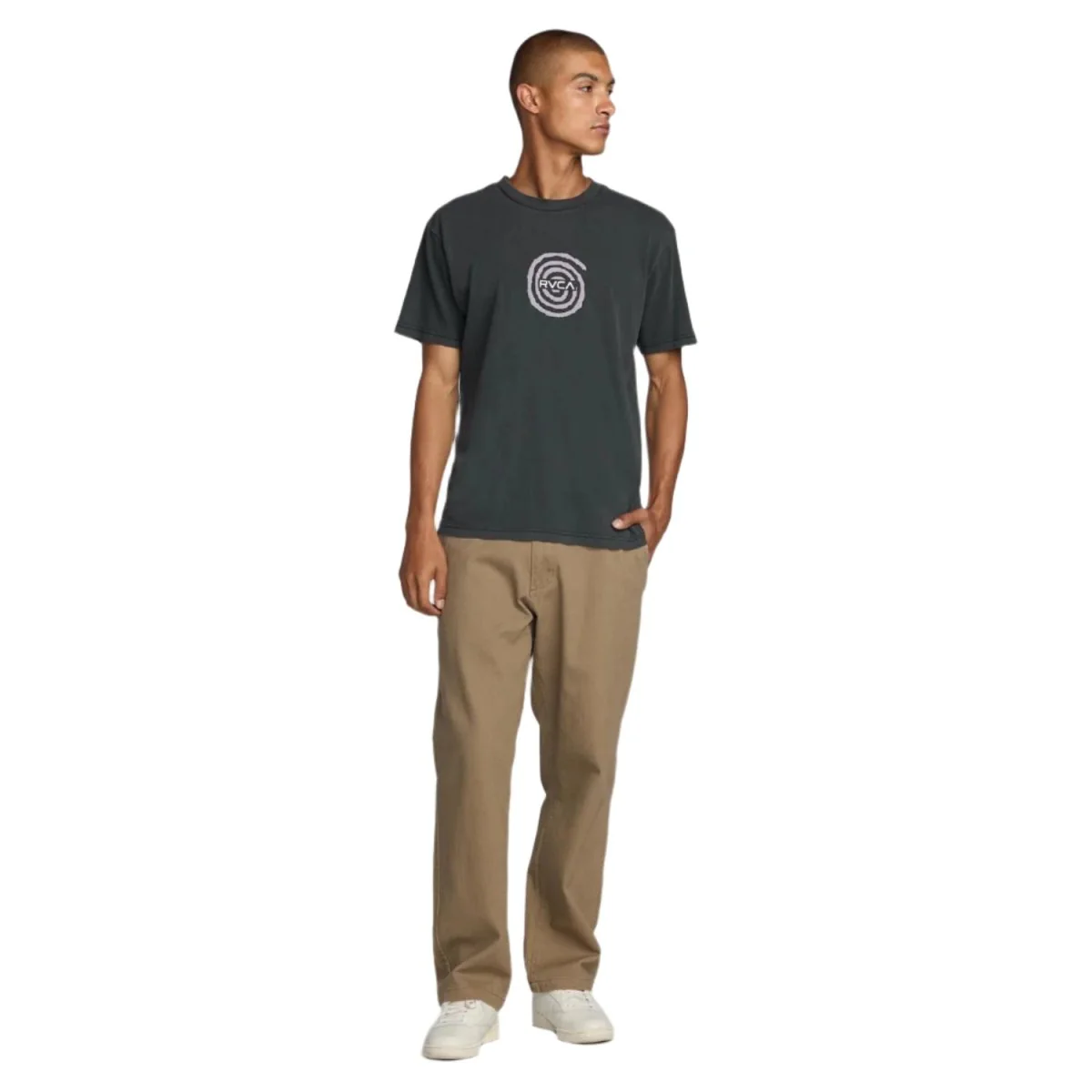 RVCA Men's Easter Basket S/S T-Shirt Black - Image 4
