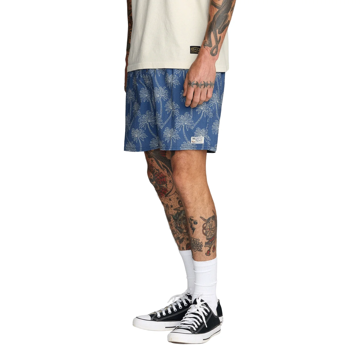 RVCA Men's Exotica Elastic 2 16" Short Dark Denim - Image 3