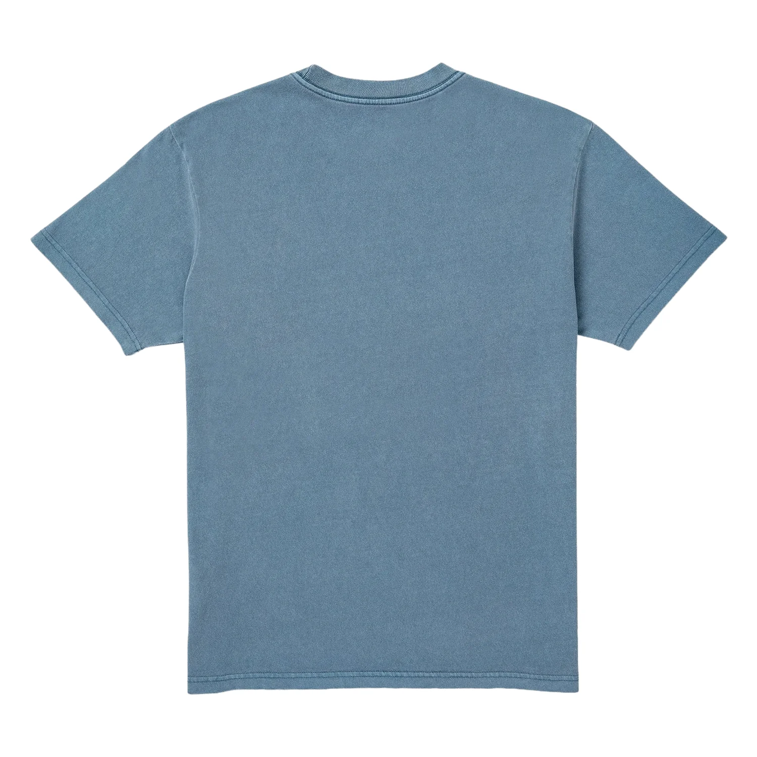 RVCA Men's Midweight Label T Shirt Vintage Navy - Image 2