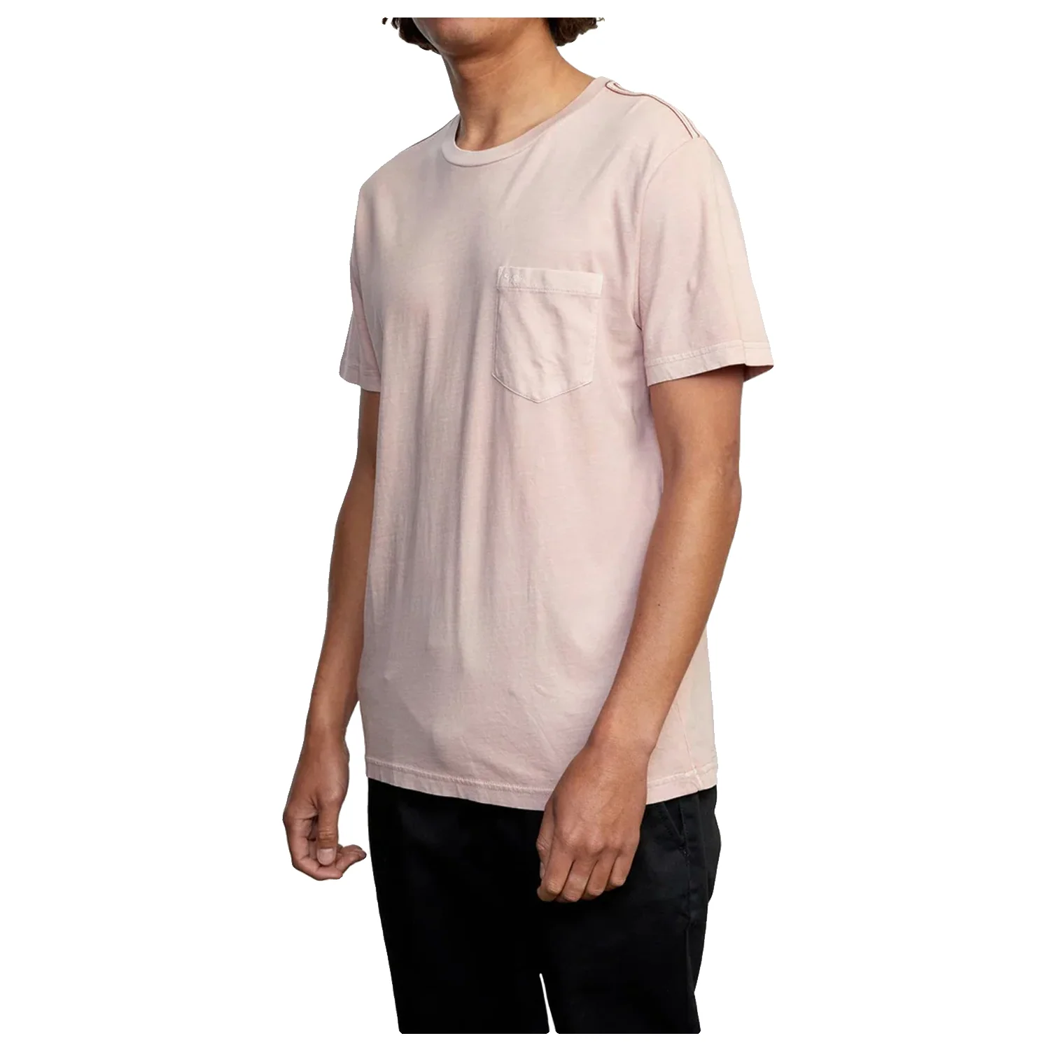 RVCA Men's PTC 2 Pigment S/S T Shirt Pale Mauve - Image 2